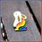 Preview: Pin "Regenbogenhase"