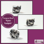 Preview: European Bead "Katze Faulpelz"