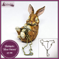 Preview: Halskette "Hase Ostara" - 47 cm