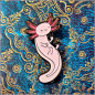 Preview: Pin "Axolotl" in Rosé