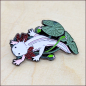 Preview: Pin "Weißes Axolotl"