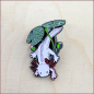 Preview: Pin "Weißes Axolotl"