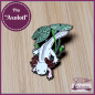 Preview: Pin "Weißes Axolotl"