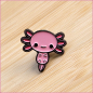 Preview: Pin "Axolotl" in Pink