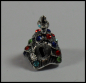 Preview: European Bead "Weihnachtsbaum, bunt geschmückt"