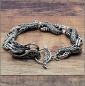 Preview: Armband "Drache" - 20,5 cm