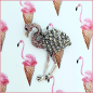 Preview: Brosche "Flamingo"