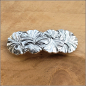 Preview: Haarschmuck "Ginkgo" in Antiksilber