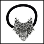 Preview: Haarschmuck / Haargummi  "Wolf"