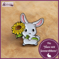 Preview: Pin "Hase mit Sonnenblume"