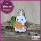 Preview: Pin "Hase mit Möhre"