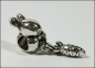 Preview: European Bead mit Dangle  "Hase mit Möhrchen"