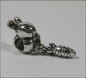 Preview: European Bead mit Dangle  "Hase mit Möhrchen"