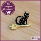 Preview: Pin "Fliegende Hexenkatze"