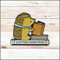 Preview: BuchLiebeKollektion - Pin "Igel - Just one more Page"