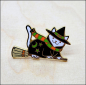 Preview: Pin "Fliegende Hexenkatze"