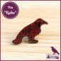 Preview: Pin "Keltischer Rabe"