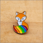 Preview: Pin "Regenbogenfuchs"