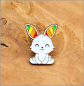 Preview: Pin "Regenbogenhase"