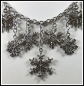 Preview: Collier "Schneeflockenzaubersterne"