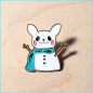 Preview: Pin "Schneemann Schneeschnucki"