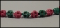 Preview: Armband und Halskette "Pretty Skull" - Totenköpfe aus Howlith - Unikate