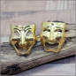 Preview: Ohrschmuck "Theatermasken"