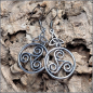 Preview: Ohrschmuck "Triskele & Triqueta"