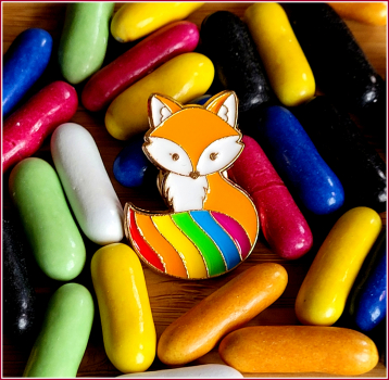 Pin "Regenbogenfuchs"