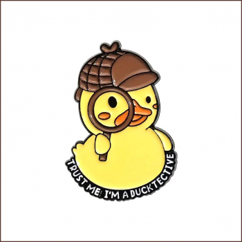 KlunkerschatzKrimiKollektion - Pin „Ducktective“