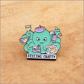 Pin "Oktopus FEELING CRAFTY"