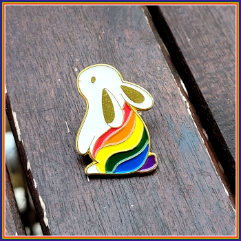 Pin "Regenbogenhase"