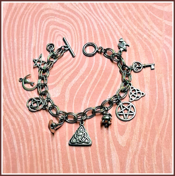 Bettelarmband „Witchcraft“ mit Knebelverschluss – 20,5 cm