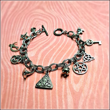 Bettelarmband „Witchcraft“ mit Knebelverschluss – 20,5 cm