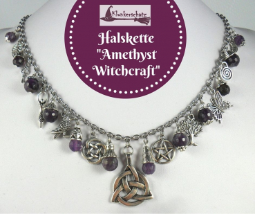 Halskette "Amethyst Witchcraft"