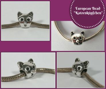 European Bead "Katzenköpfchen"