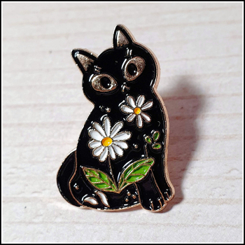 Pin "Schwarze Katze namens Blümchen"