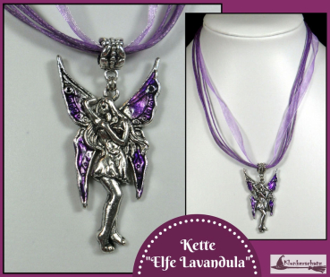 Kette "Elfe Lavendula"