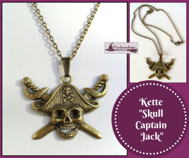 Kette "Skull Captain Jack"