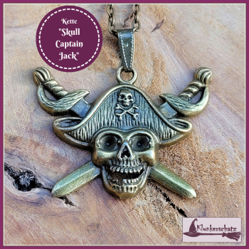 Kette "Skull Captain Jack"