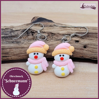 Ohrschmuck "Schneemann"