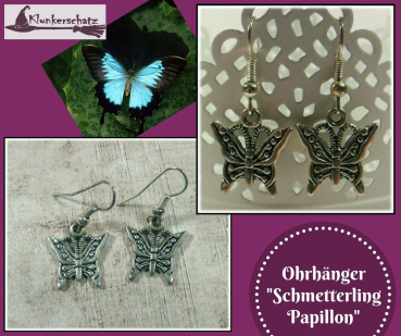 Ohrhänger "Schmetterling Papillon"