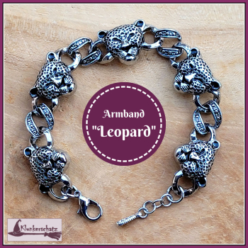 Armband "Leoparden"