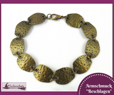 Armschmuck "Beschlagen" - Unikat