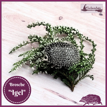 Brosche "Igel"