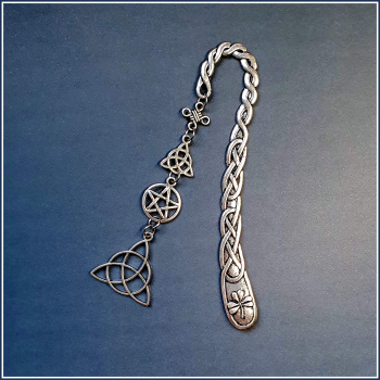 Lesezeichen "Celtic Witch" - 12 cm