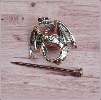 Haarschmuck "Flugdrache"