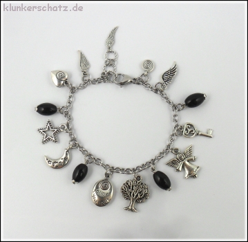 Schutzengelarmband "Engel der Kraft" - Unikat - 20 - 22 cm