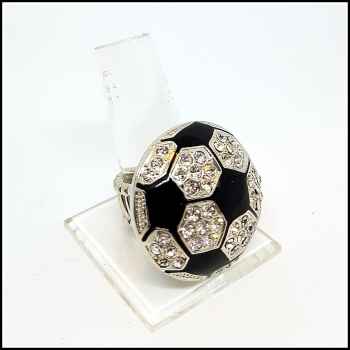 Ring mit Dehnschiene - Fußball