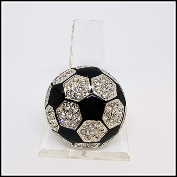 Ring mit Dehnschiene - Fußball